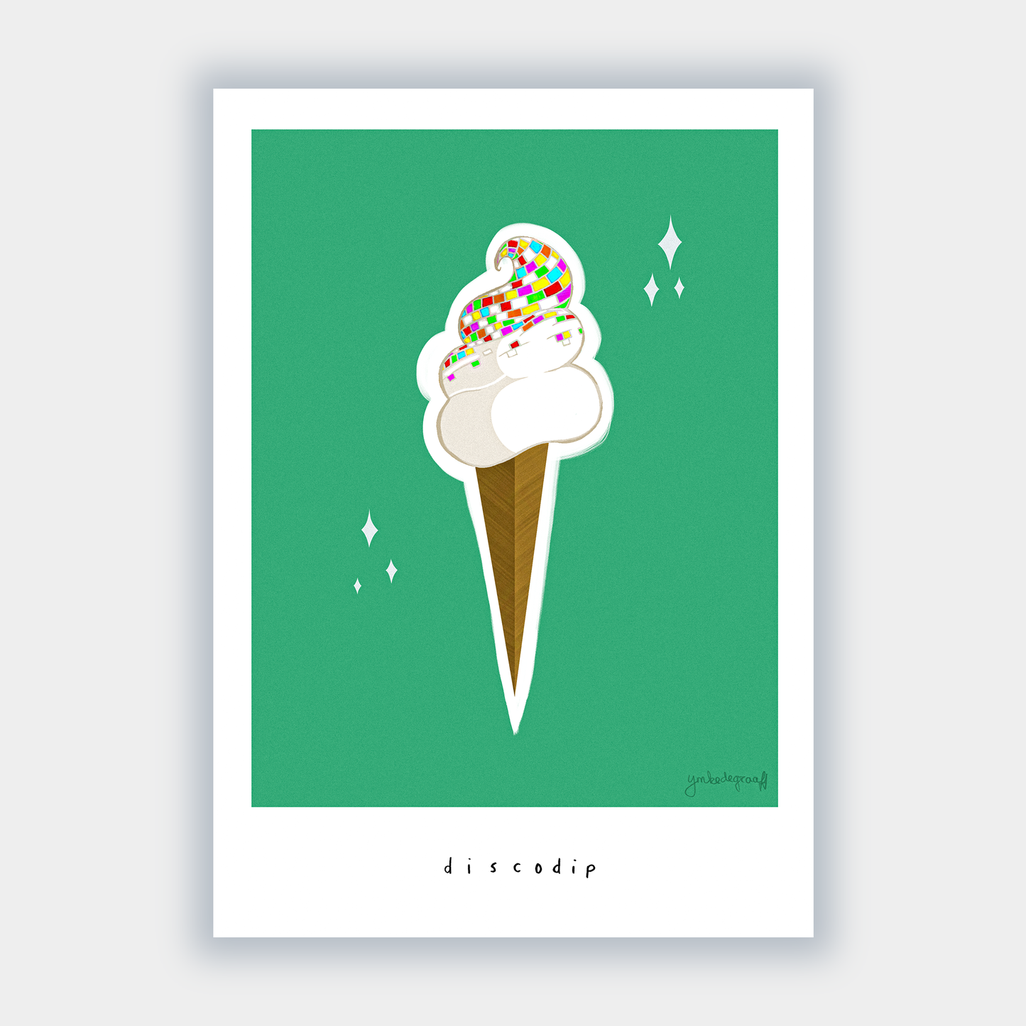 art print - discodip