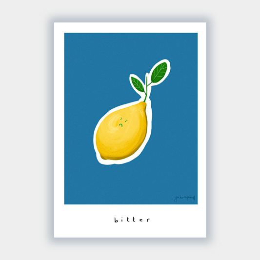 art print - bitter lemon