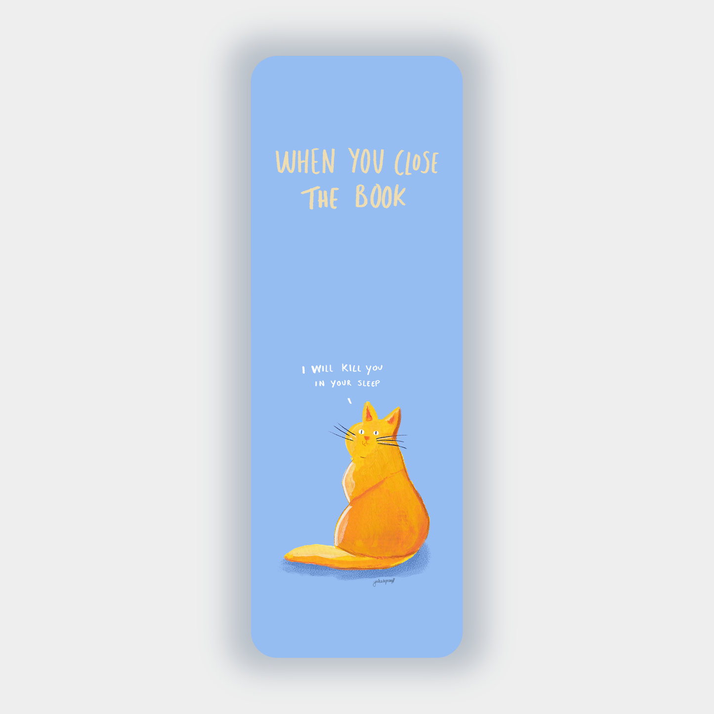 Bookmark - Murder Cat