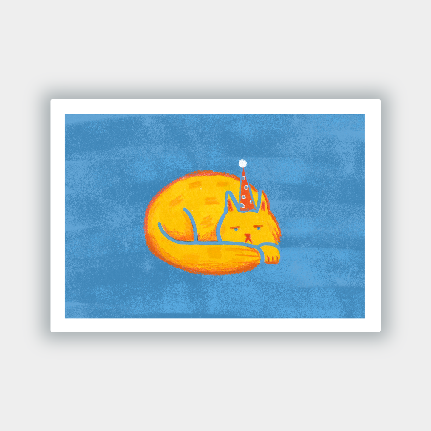 Greeting Card - Party Cat