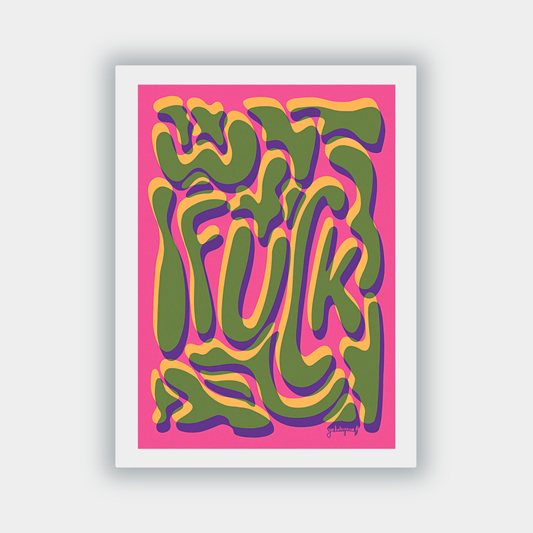 art print - fuck