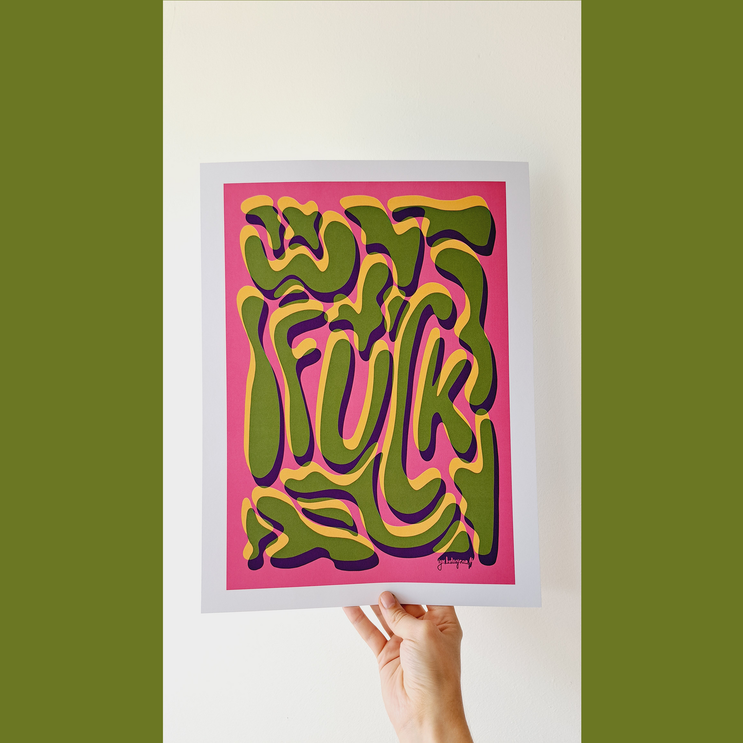 art print - fuck