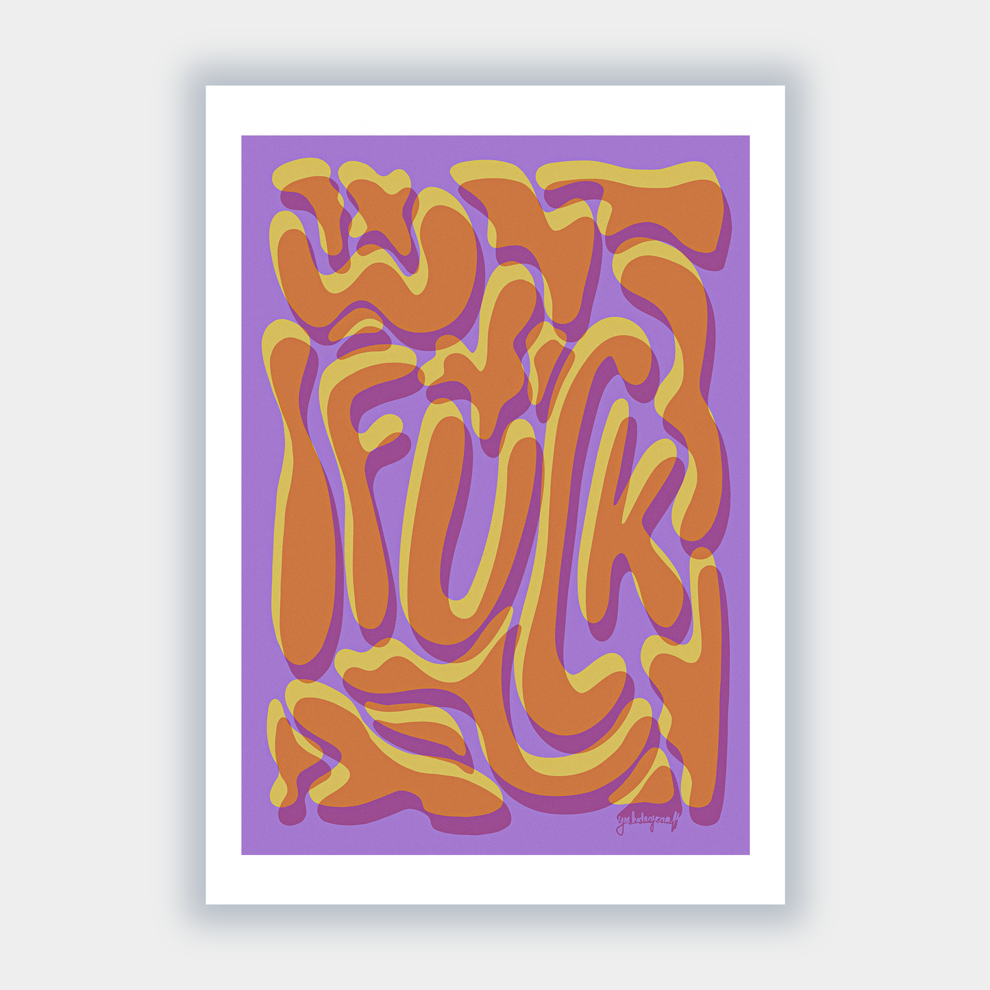 art print- fuck