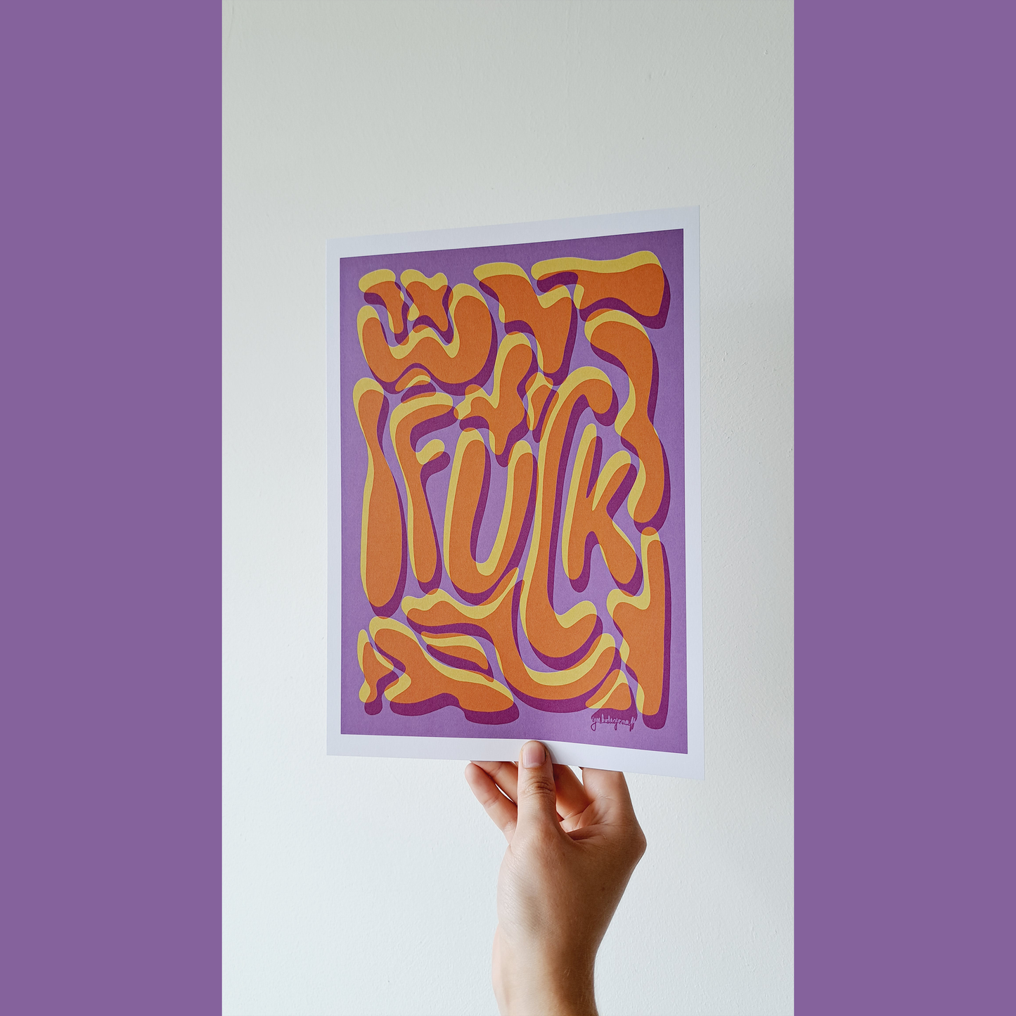 art print- fuck